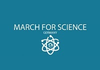 Logo March for Science Germany.
